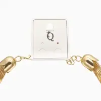 Чокер &laquo;Кручёный Обруч&raquo;, цвет золото