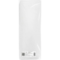 Полотенце Luscan махровое 50х70, 500 гр/м2, Oтель белый, Турция, 5 шт/уп