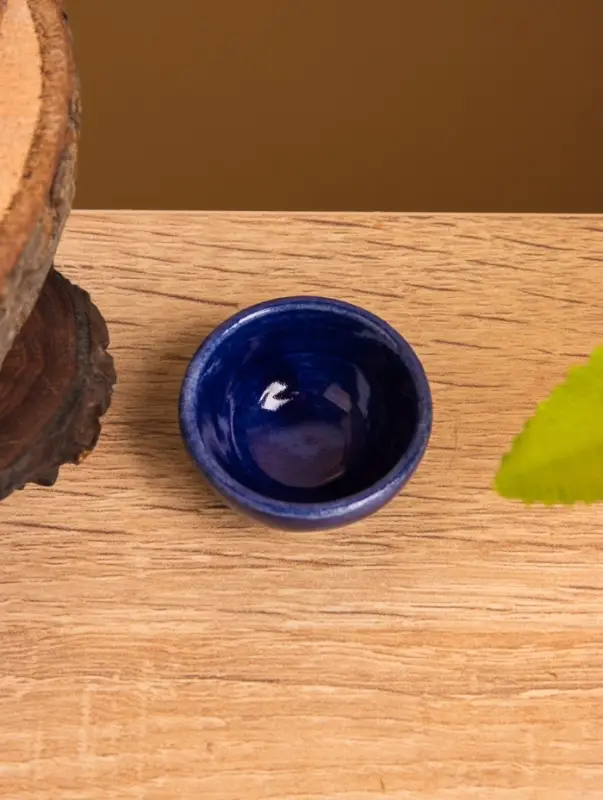 Соусник керамика, цв. тёмно-синий, 3,5х3,5х1,5 см Соусник керамика, цв. тёмно-синий, 3,5х3,5х1,5 см