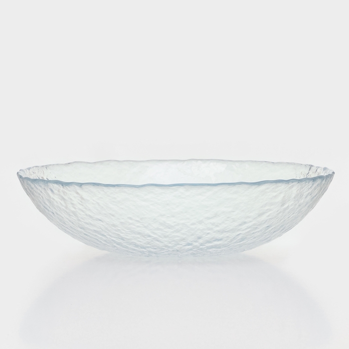 Тарелка глубокая Haze, 700 мл, d=19 cм, цвет прозрачный Тарелка глубокая Haze, 700 мл, d=19 cм, цвет прозрачный