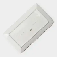 Блюдо фарфоровое сервировочное Magistro Kingdom, 27,5&times;16&times;1,9 см