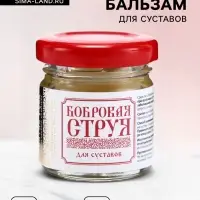 Бальзам Бобровая струя для суставов,&laquo;Святая рука&raquo;, 30 мл