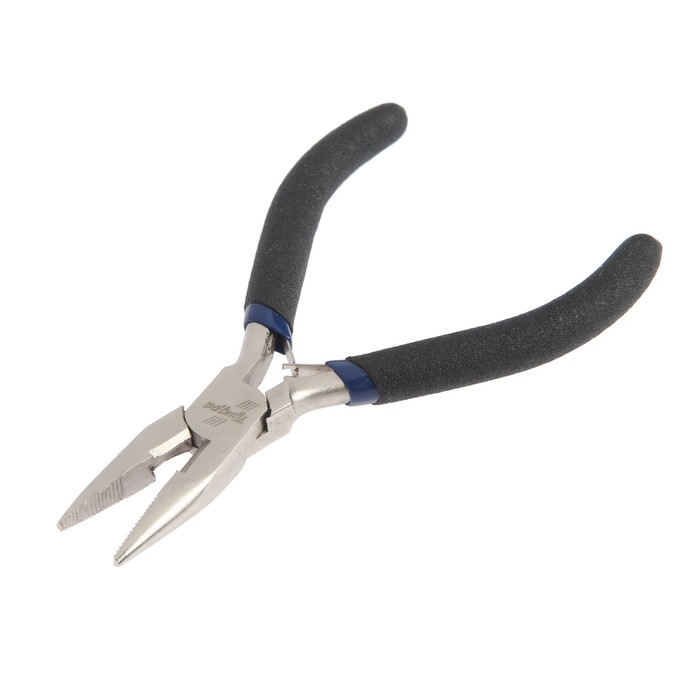 Длинногубцы ТУНДРА mini, никелированные, обрезиненные рукоятки, 125 мм Длинногубцы ТУНДРА mini, никелированные, обрезиненные рукоятки, 125 мм