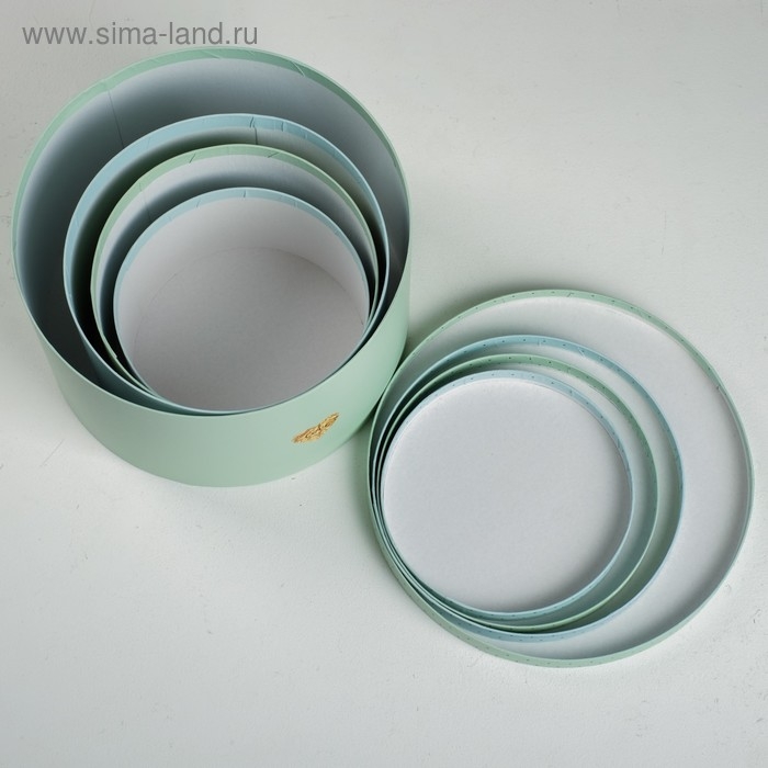 Набор коробок 4 в 1, упаковка подарочная, «Love», 16 х 16 х 10 - 25 х 25 х 15 см