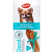 Жевательный снек Biff со вкусом говядины для малых пород, 35 г