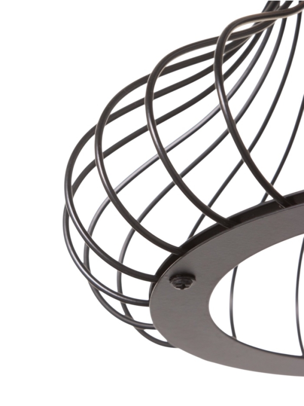 Светильник Светильник "Фон" 1х40Вт Е27 черный 23х23х18см