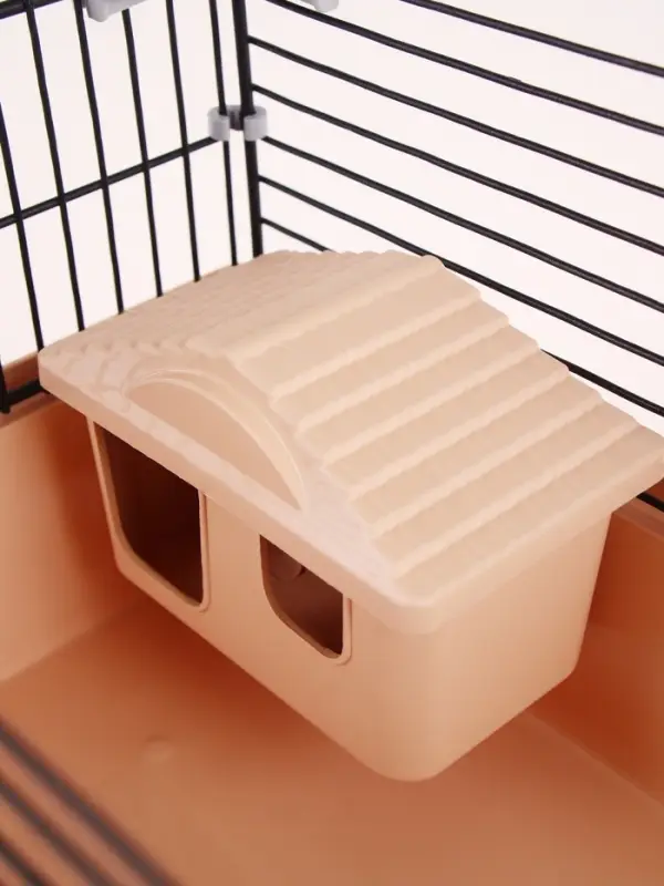 Клетка-мини для грызунов &laquo;Пижон&raquo; №1, 27&times;15&times;13 см, укомплектованная, бежевая