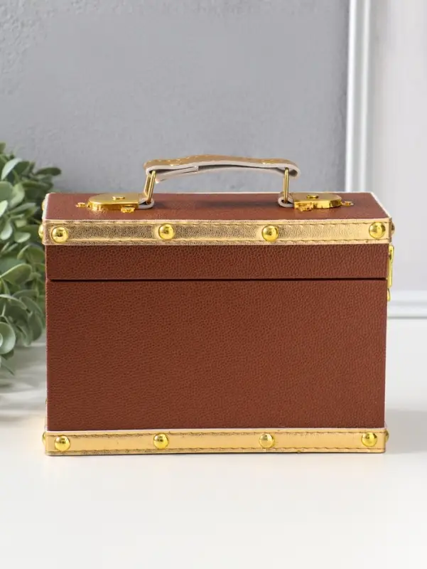 Шкатулка дерево "Молочный шоколад" 20х9х14 см