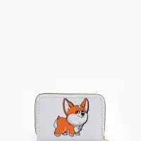 Кошелёк детский Выбражулька &laquo;Корги&raquo;, на молнии, белый