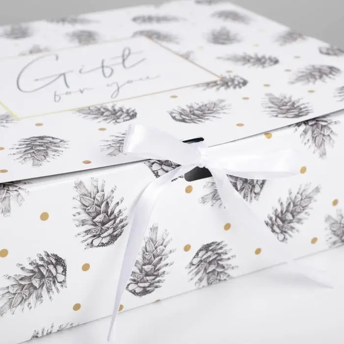 Коробка подарочная новогодняя складная двухсторонняя Winter, 31 х 24.5 х 8 см, Новый год Коробка подарочная новогодняя складная двухсторонняя Winter, 31 х 24.5 х 8 см, Новый год