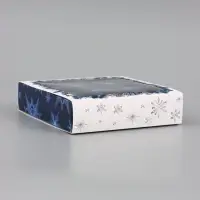 Коробка для 9 конфет &laquo;Голубые мечты&raquo; 14.5&times;14.5&times;3.5 см