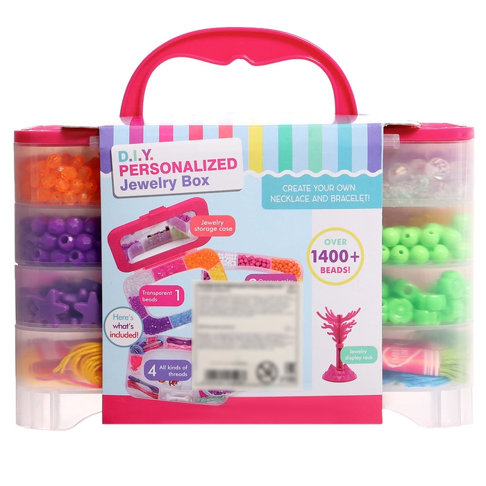 Набор для создания украшений «Мои браслеты» Набор для создания украшений «Мои браслеты»