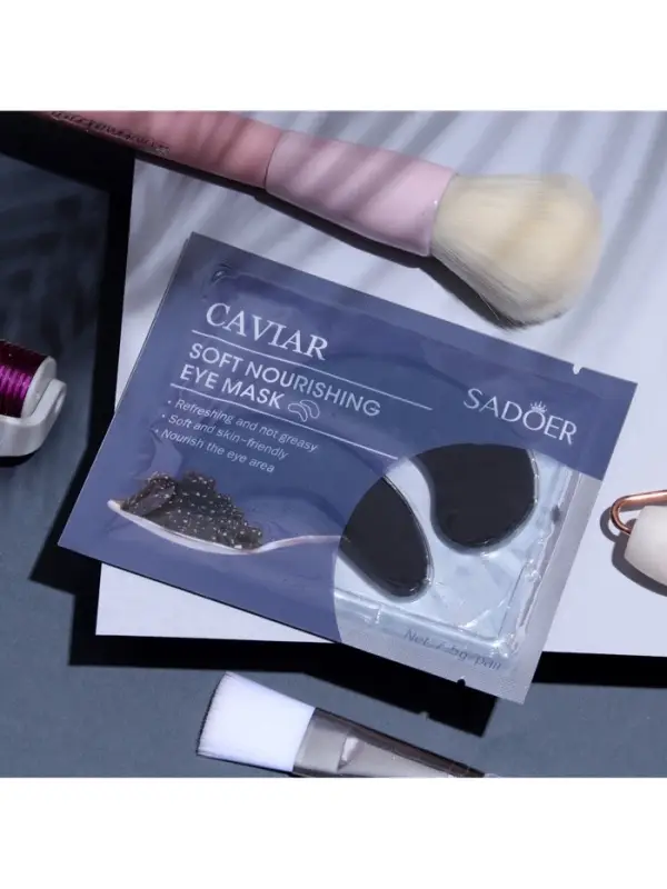 Патчи для глаз с экстрактом черной икры