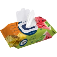 Салфетки влажные Emily Style Tropic   100+20шт/уп. с клапаном