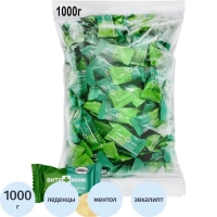 Карамель леденцовая ВИТА+МИНИ со вкусом Эвкалипт-Ментол 1000гр. в ассортим