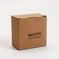 Кофейная пара Magistro Coffee time, чашка 80 мл, блюдце d=11.5 см, фарфор, красная