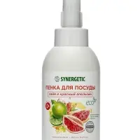 Пенка для мытья посуды Synergetic «Лайм и красный апельсин», 500 мл