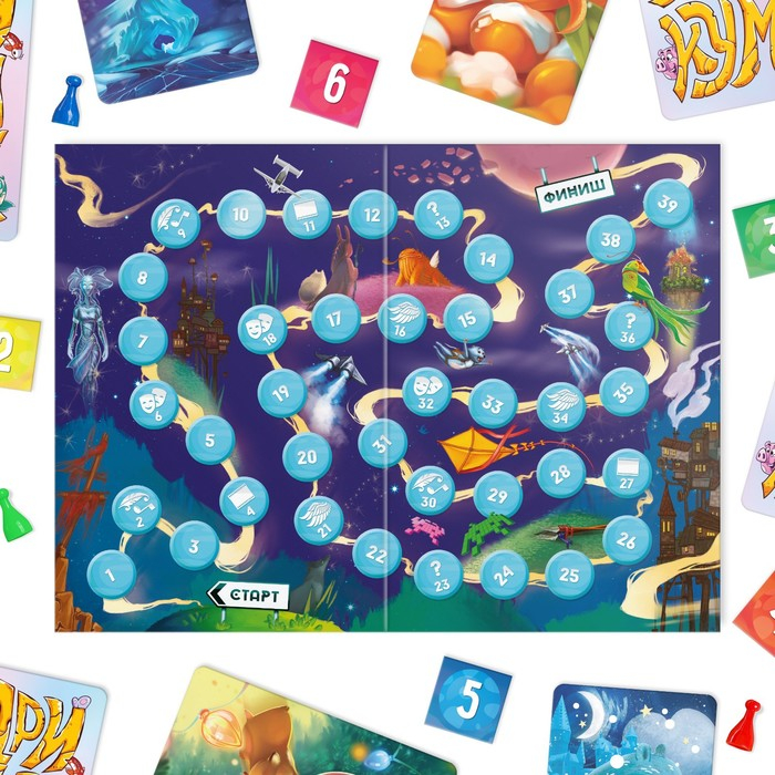 Новогодняя настольная игра «Новый год: Дримикум», 108 карт, 10+ Новогодняя настольная игра «Новый год: Дримикум», 108 карт, 10+