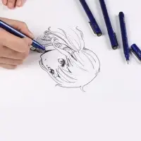 Профессиональный линер Superior, чёрный, узел 0.1 мм