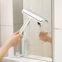 Щётка для мытья окон Raccoon &laquo;Компакт&raquo;, щётка 17.5&times;15 см, сгон TPR 22 см, окномойка 26.5&times;22&times;4.5 см
