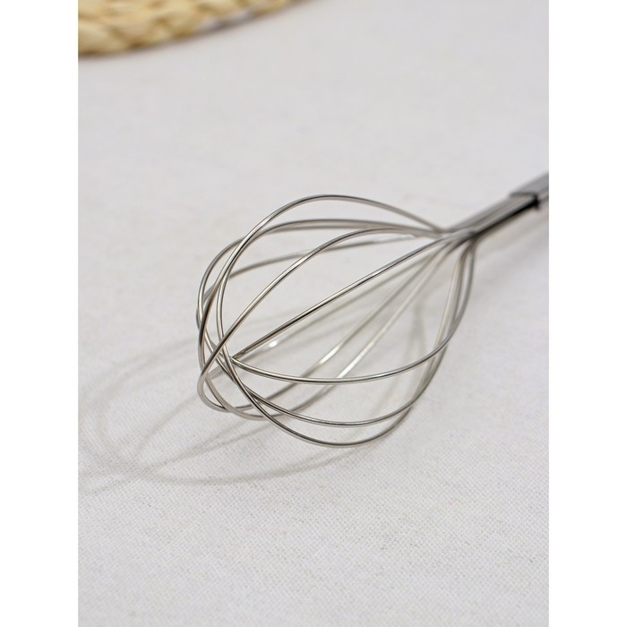 Венчик для взбивания Доляна «Горох», 26×6 см, цвет МИКС Венчик для взбивания Доляна «Горох», 26×6 см, цвет МИКС