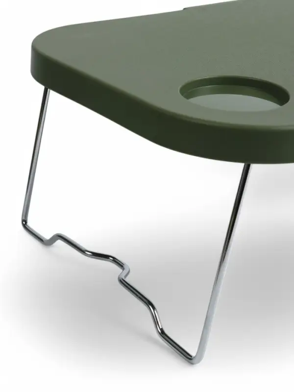 Корзина - столик maclay 2 в 1, складная, 47&times;28.5&times;23.5 см, зелёная