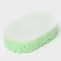 Губка для тела массажная &laquo;Удовольствие&raquo;, 10.5&times;6&times;16.5 см, МИКС