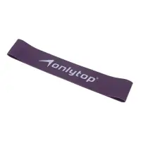 Фитнес-резинка ONLYTOP, 30&times;5&times;0.11 см, нагрузка 10 кг, МИКС