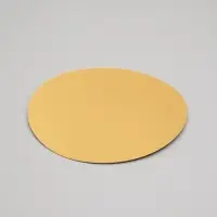 Подложка для торта, золото, 22 см, 0.8 мм