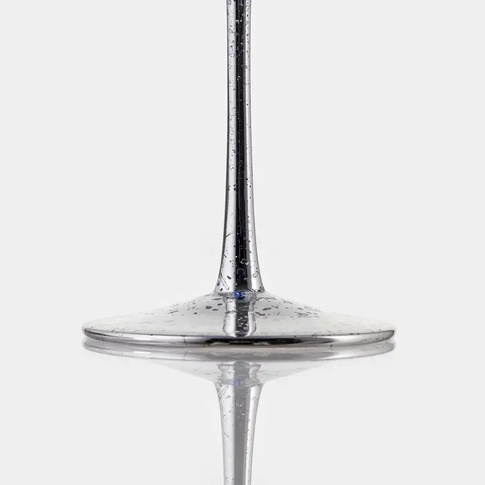 Бокал для вина &laquo;Мерцание&raquo;, 500 мл, 8.5&times;25 см, стекло, синий