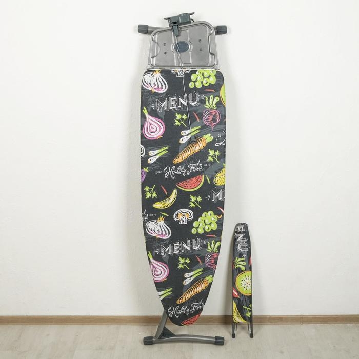 Доска гладильная Nika «Ника 11 тефлон», 123×40 см, регулируемая высота до 100 см, рисунок микс Доска гладильная Nika «Ника 11 тефлон», 123×40 см, регулируемая высота до 100 см, рисунок микс