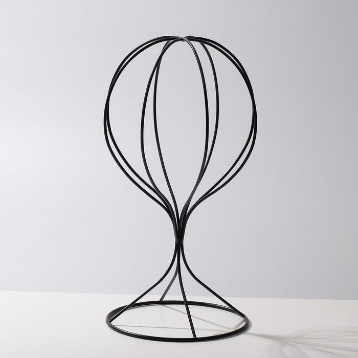 Подставка для шапок 17×17×32 см, h= 32, цвет чёрный Подставка для шапок 17×17×32 см, h= 32, цвет чёрный