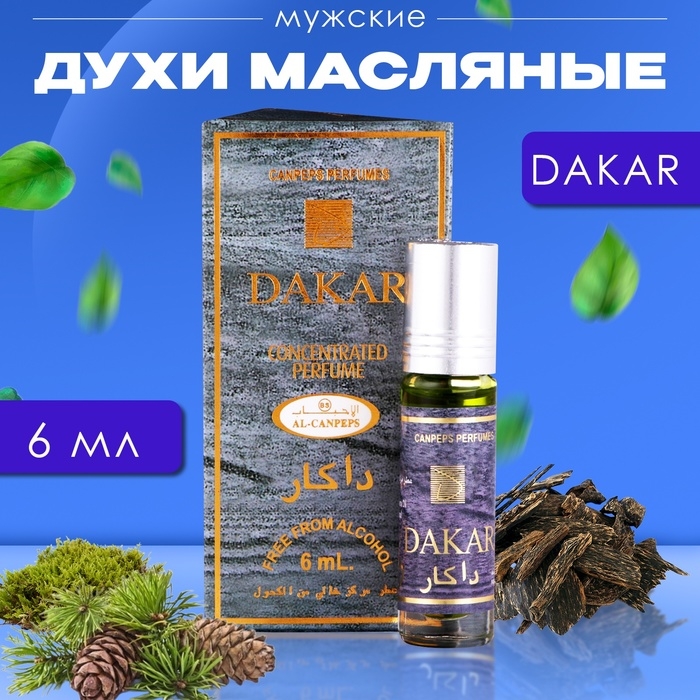 Духи масляные мужские ASKA, 6 мл Духи масляные мужские ASKA, 6 мл