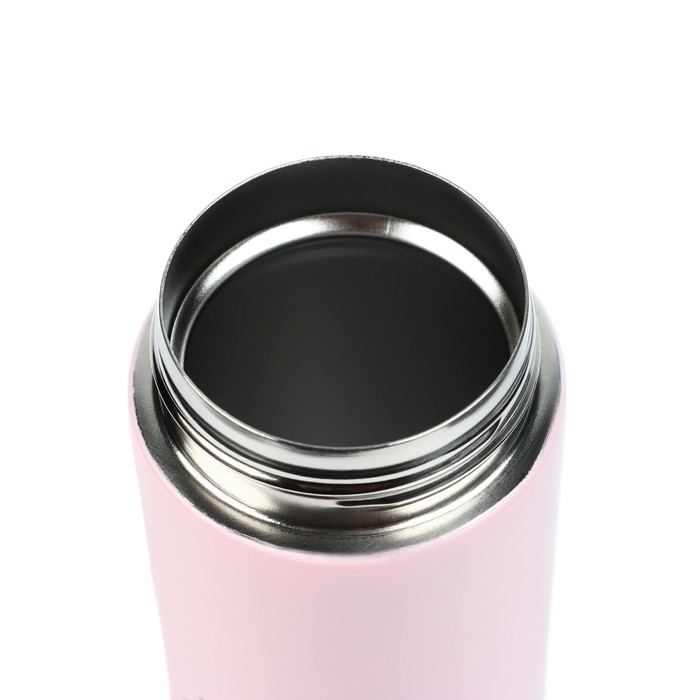 Термос, 400 мл, Simple Термос, 400 мл, Simple "Пульс", сохраняет тепло 8 ч, термометр, 20.5 х 6.3 см