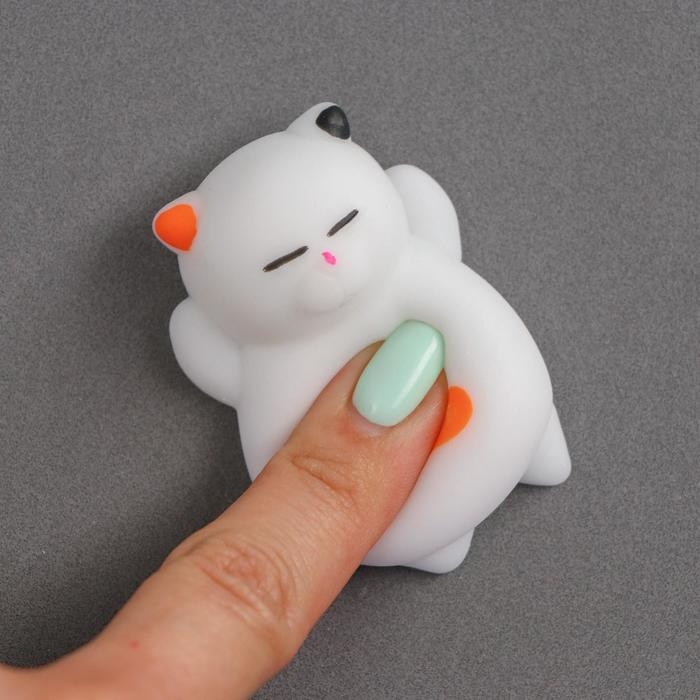 Мялка-антистресс «Кошечка», цвет белый Мялка-антистресс «Кошечка», цвет белый