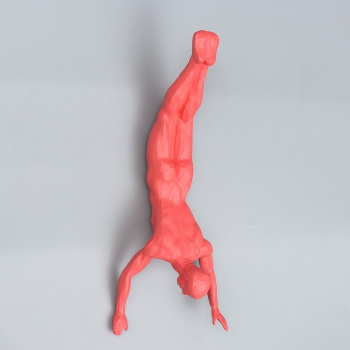 Сувенир полистоун  Сувенир полистоун "Свободное падение" красный 30х12х9 см