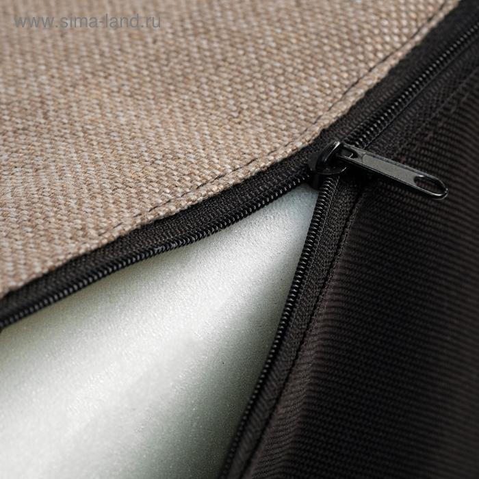 Лесенка для животных  Лесенка для животных "Пижон", рогожка, 34 х 40 х 30 см, бежевая