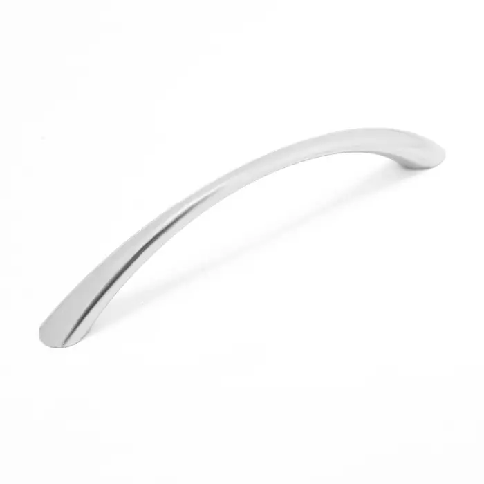 Ручка-скоба мебельная ТУНДРА РС101 LIGHT, м/о 96 мм, цвет хром