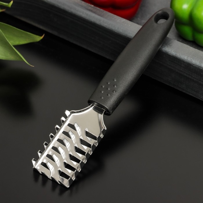 Рыбочистка Доляна «На века», 18 см, цвет чёрный Рыбочистка Доляна «На века», 18 см, цвет чёрный