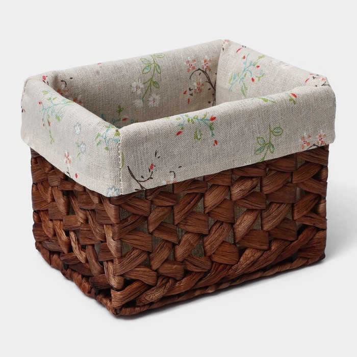 Корзины для хранения LaDо́m, ручное плетение, 4 шт, цвет коричневый Корзины для хранения LaDо́m, ручное плетение, 4 шт, цвет коричневый