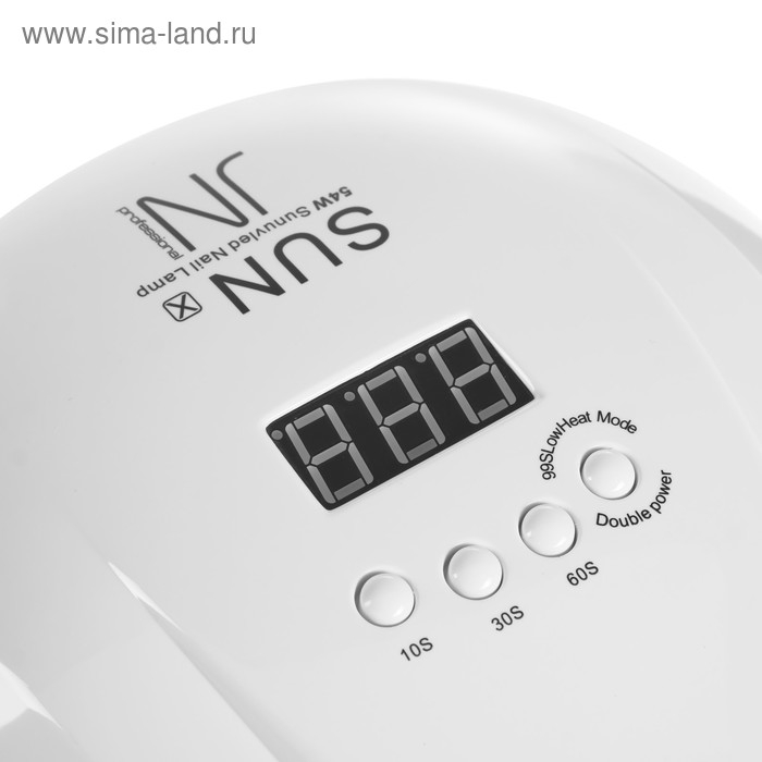 Лампа для гель-лака JessNail SUN X, UV/LED, 54 Вт, 36 таймер, таймер 10/30/60 сек, белая Лампа для гель-лака JessNail SUN X, UV/LED, 54 Вт, 36 таймер, таймер 10/30/60 сек, белая