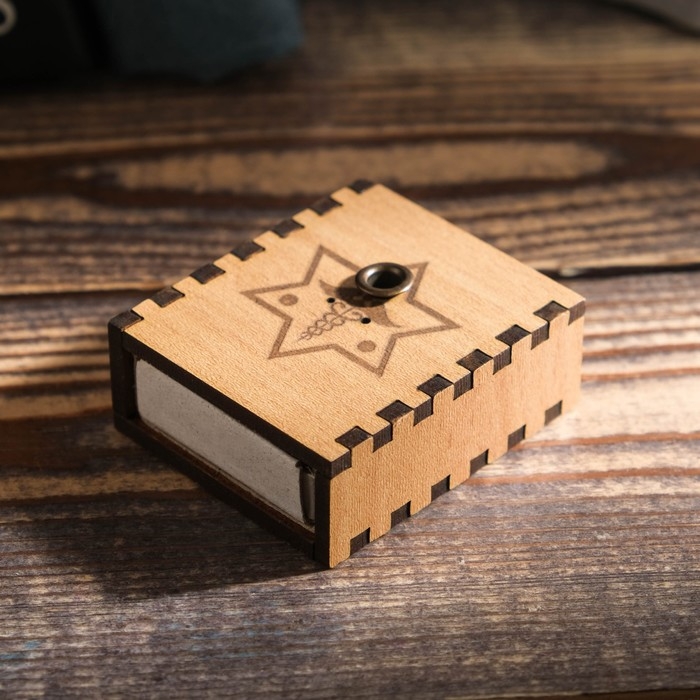 Набор ларец желаний  Набор ларец желаний "Крепкое здоровье" со свечками, 5,2х4,5х2 см