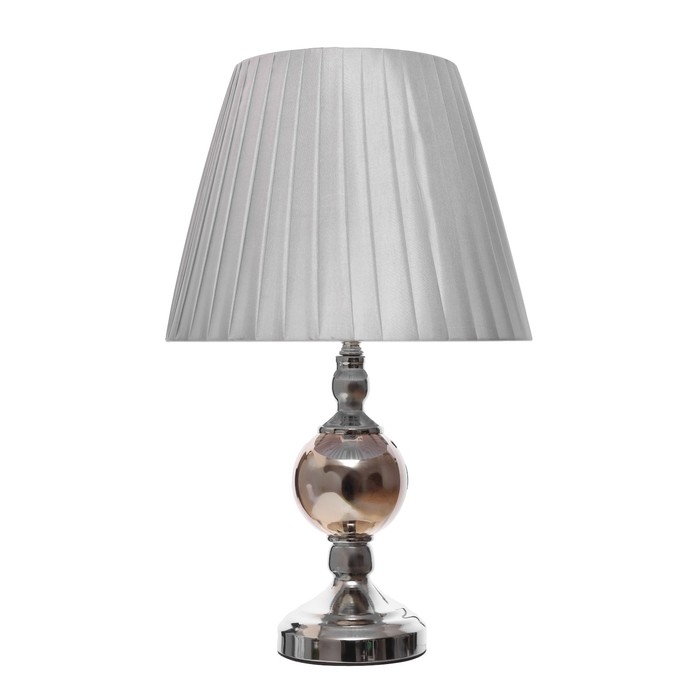 Настольная лампа Настольная лампа "Алфи" Е27 40Вт хром 28х28х46 см