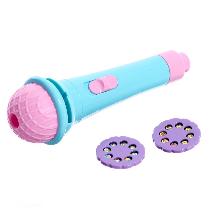 Проектор-фонарик, свет, цвета МИКС Проектор-фонарик, свет, цвета МИКС