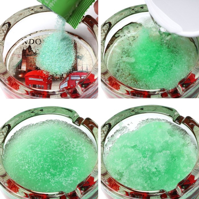 Набор поглотителей запаха для пепельницы Набор поглотителей запаха для пепельницы "Океан, жасмин, лимон, лаванда", 20шт, пакетик 5 г