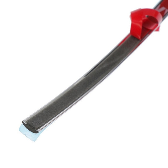 Профиль декоративный TORSO, 8 мм, рулон 15 м, хром Профиль декоративный TORSO, 8 мм, рулон 15 м, хром