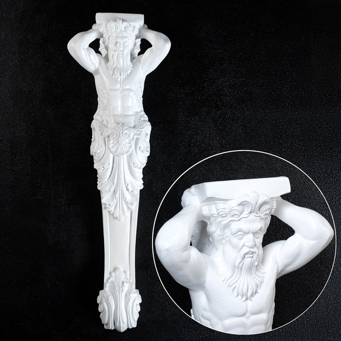 Консоль Консоль "Геракл" белый, 80см