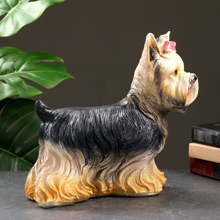 Копилка Копилка "Йорк с бантом" 31х14х28см