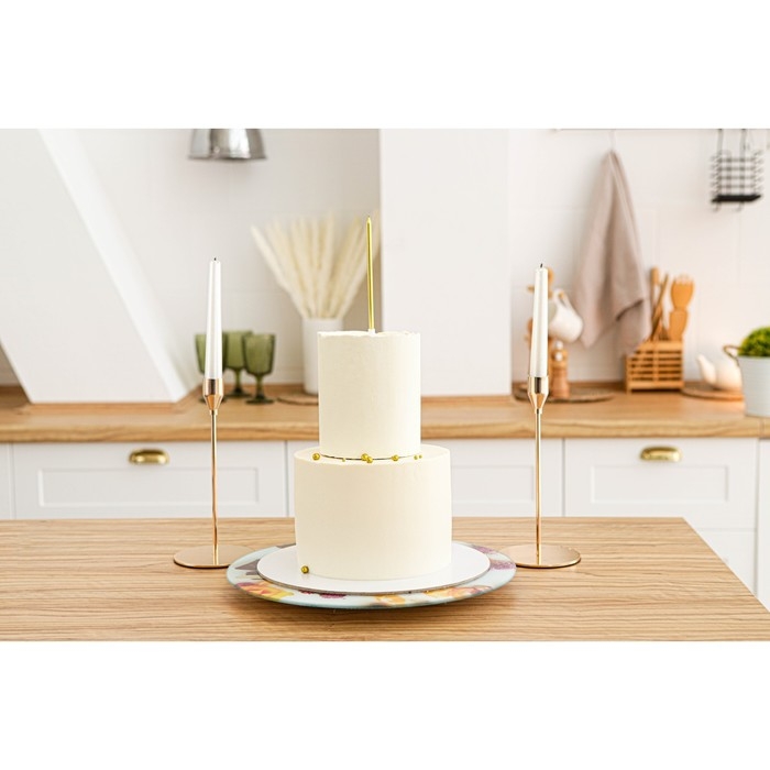 Набор палочек - дюбелей для кондитерских изделий KONFINETTA, 8 шт, d=0,9 см, 30 см, цвет белый Набор палочек - дюбелей для кондитерских изделий KONFINETTA, 8 шт, d=0,9 см, 30 см, цвет белый