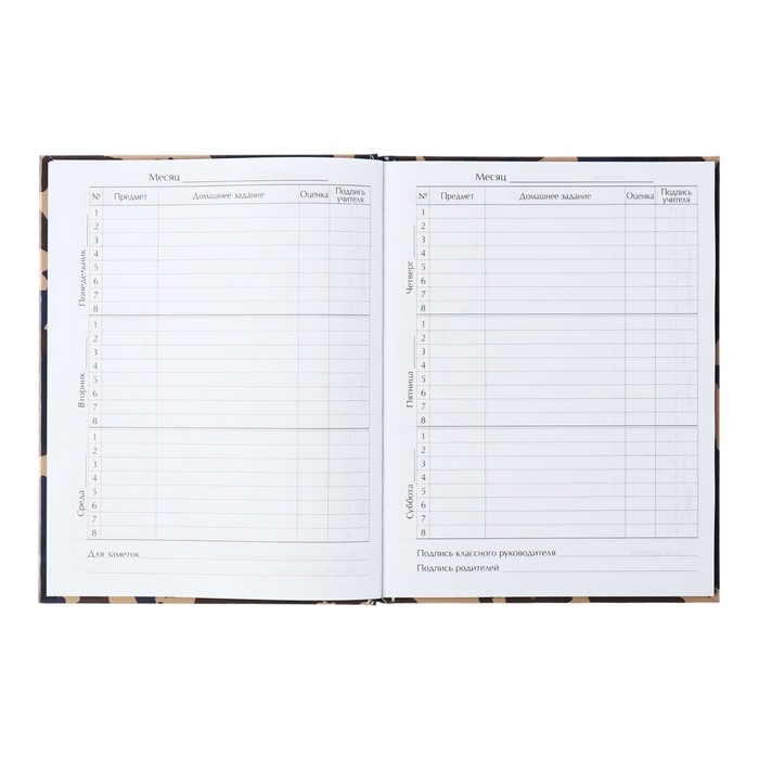 Дневник универсальный для 1-11 классов, Дневник универсальный для 1-11 классов, "Спецназ", твердая обложка 7БЦ, глянцевая ламинация, 40 листов